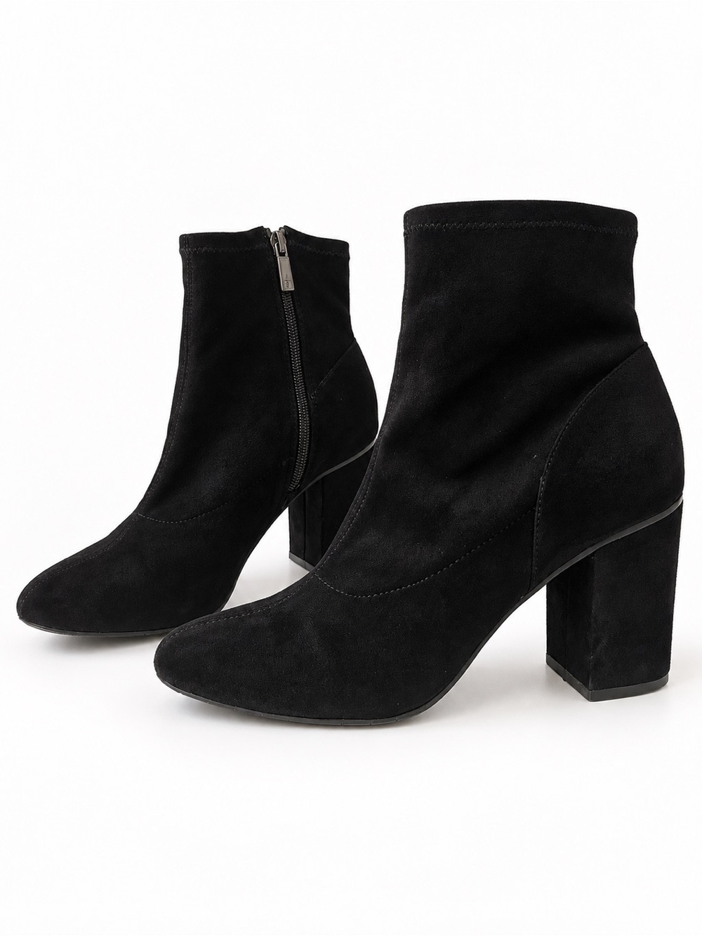 Kenneth Cole Reaction Time For Fun Black Sock Ankle Booties Size 8